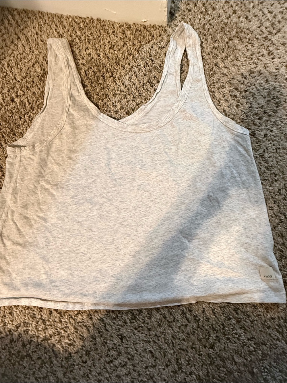 Vuori Heather Gray  Tank Top